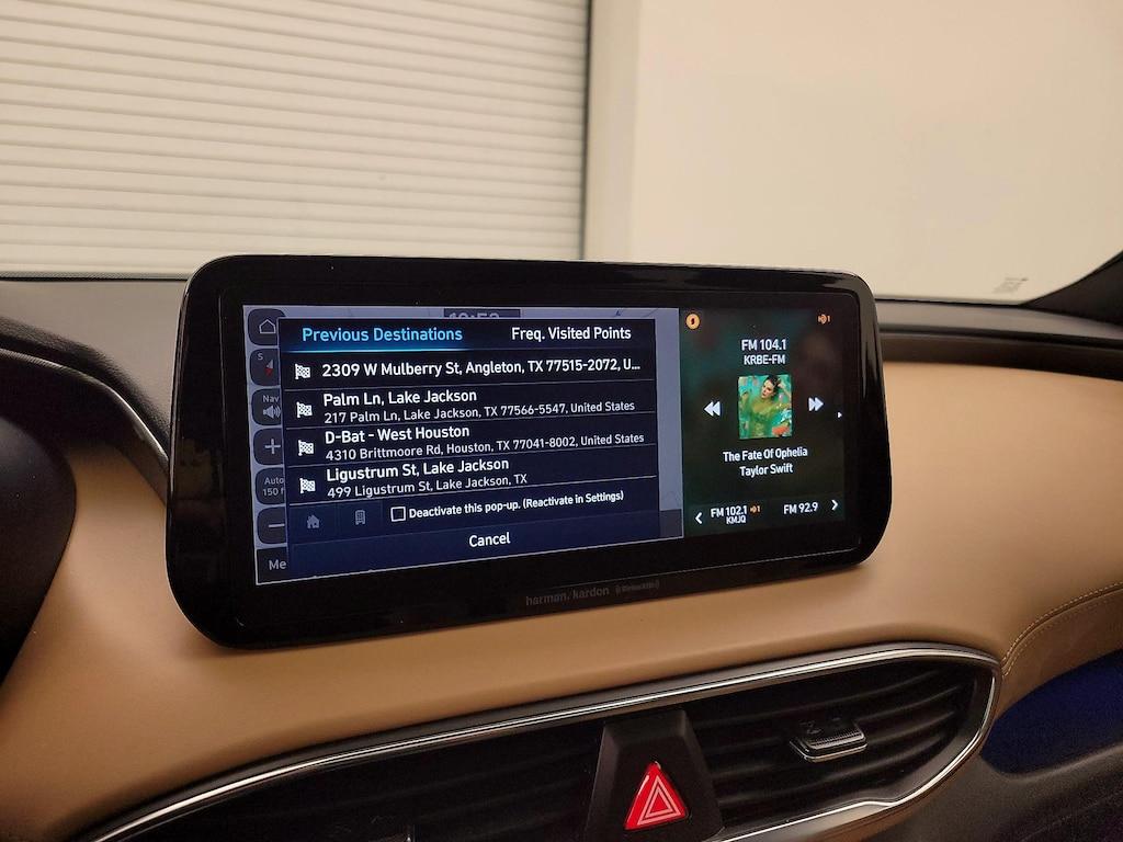 used 2023 Hyundai Santa Fe car, priced at $27,998