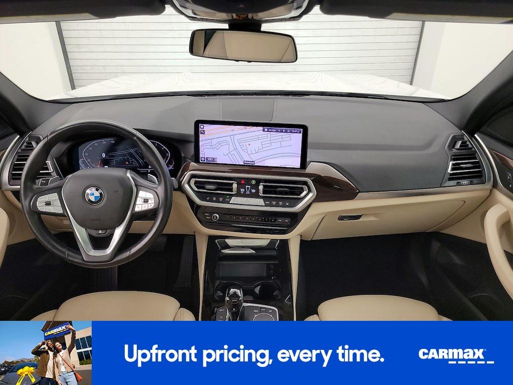 used 2022 BMW X3 car, priced at $32,998
