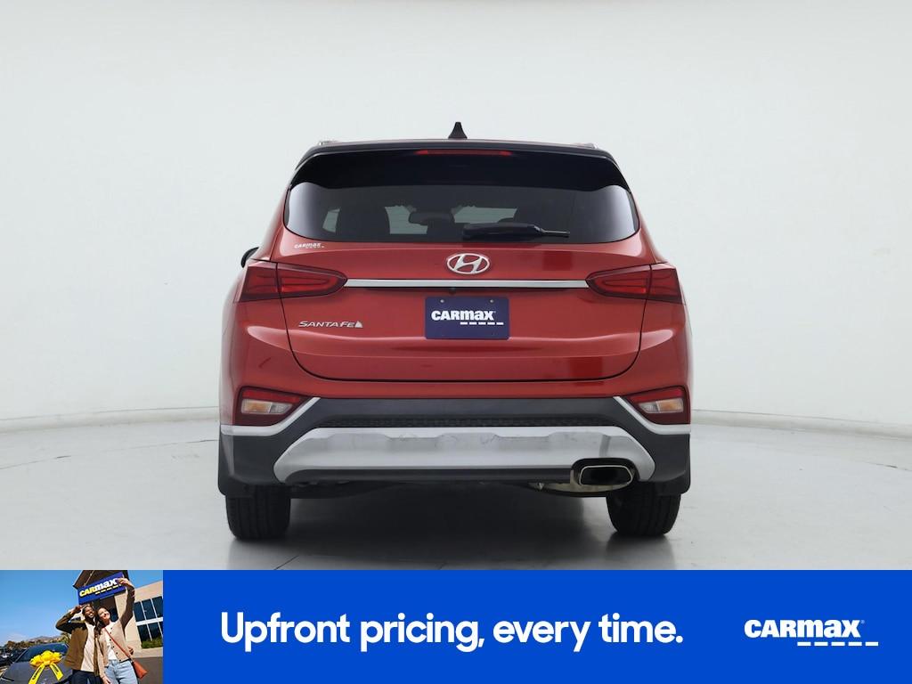 used 2019 Hyundai Santa Fe car, priced at $17,998