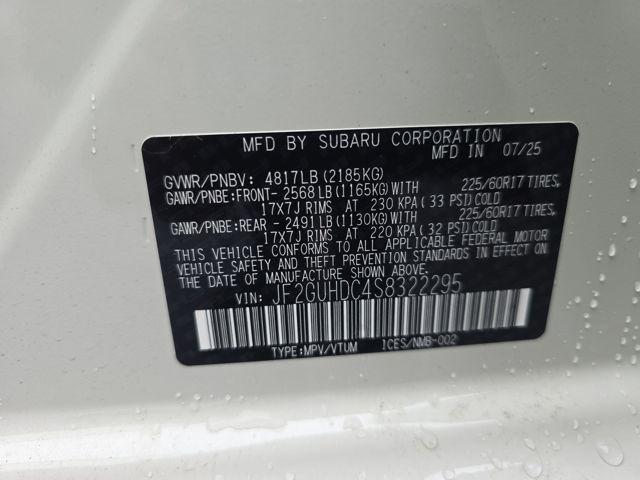 new 2025 Subaru Crosstrek car, priced at $30,470