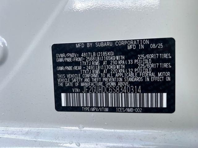 new 2025 Subaru Crosstrek car, priced at $32,638