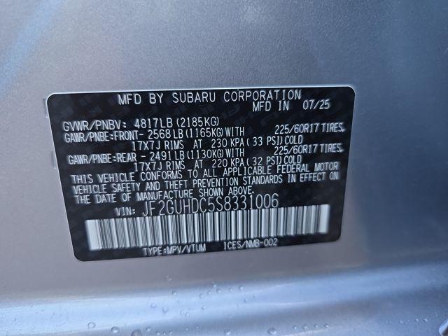 new 2025 Subaru Crosstrek car, priced at $30,470