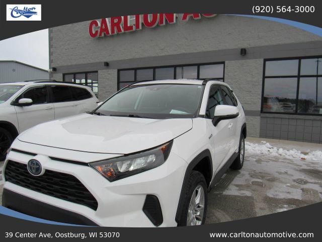 used 2020 Toyota RAV4 Hybrid car, priced at $22,100