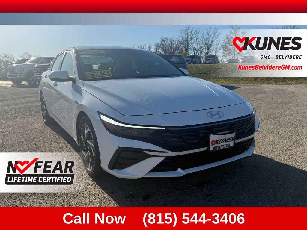 used 2025 Hyundai Elantra car, priced at $20,900