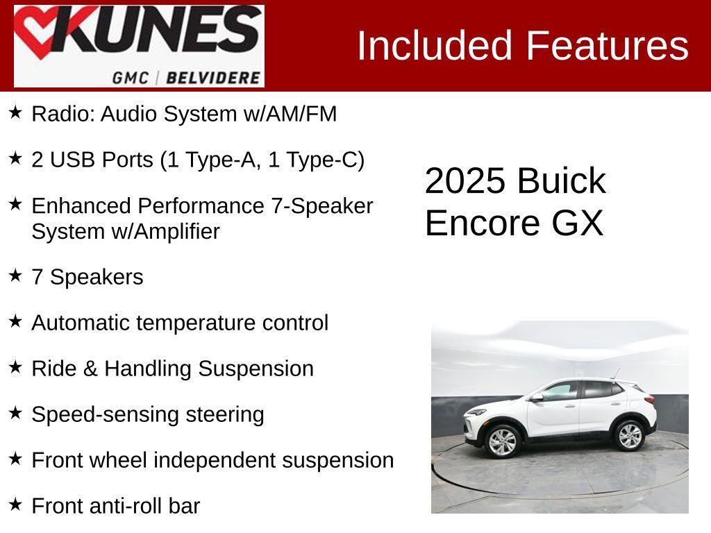 used 2025 Buick Encore GX car, priced at $21,900