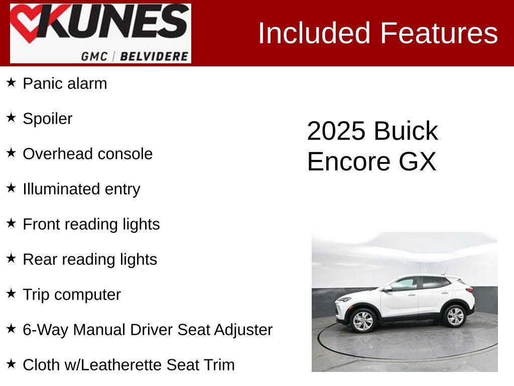 used 2025 Buick Encore GX car, priced at $21,900