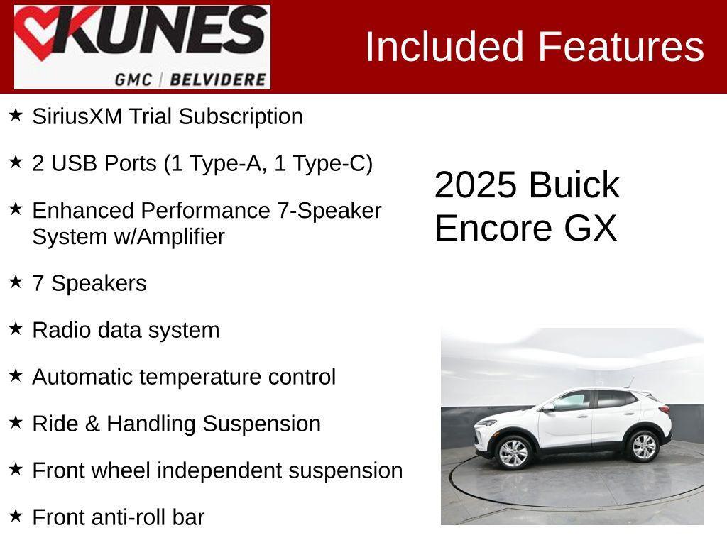 used 2025 Buick Encore GX car, priced at $21,900