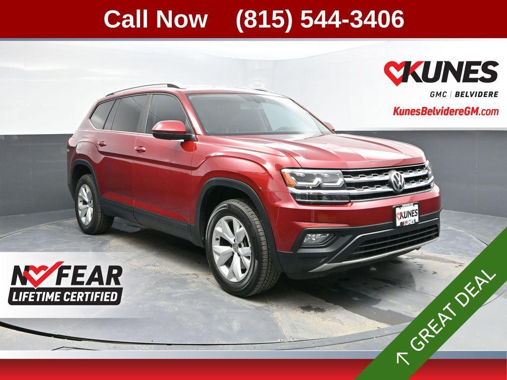 used 2019 Volkswagen Atlas car, priced at $19,590