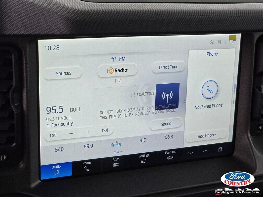 new 2025 Ford Bronco car, priced at $48,176