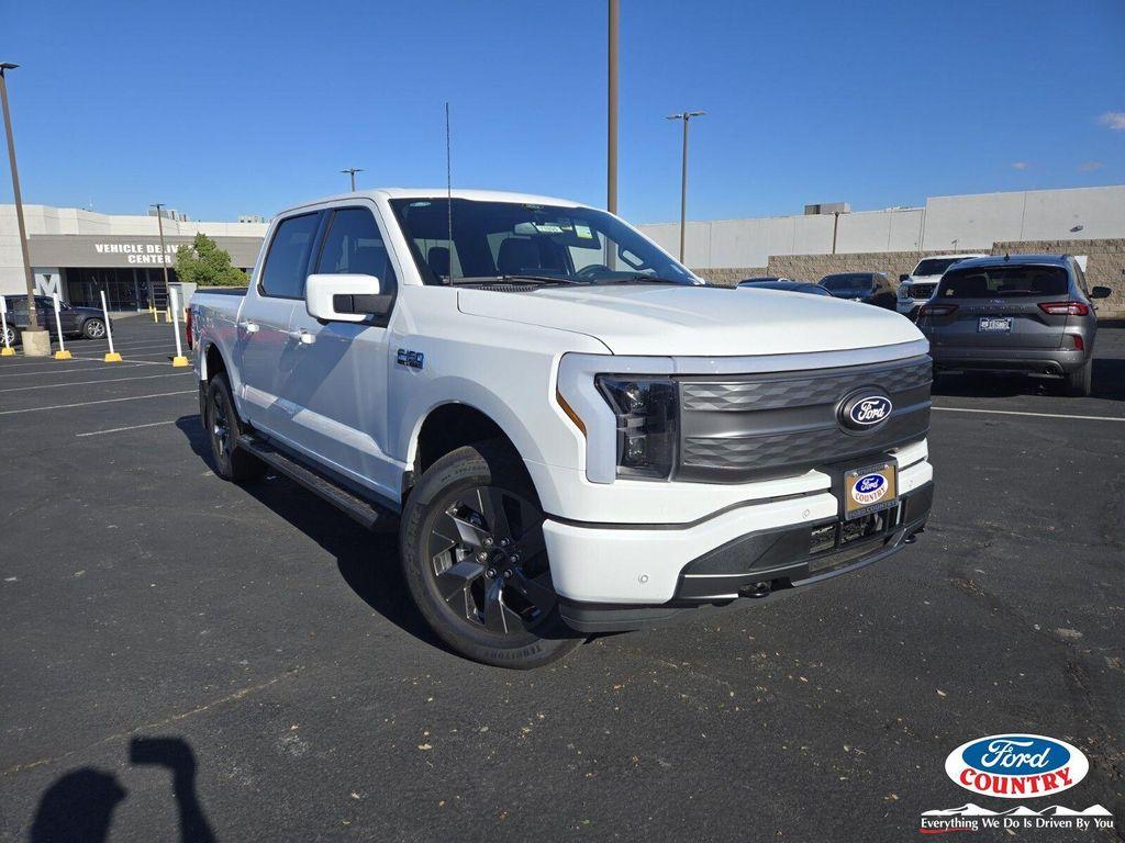 new 2025 Ford F-150 Lightning car, priced at $73,490