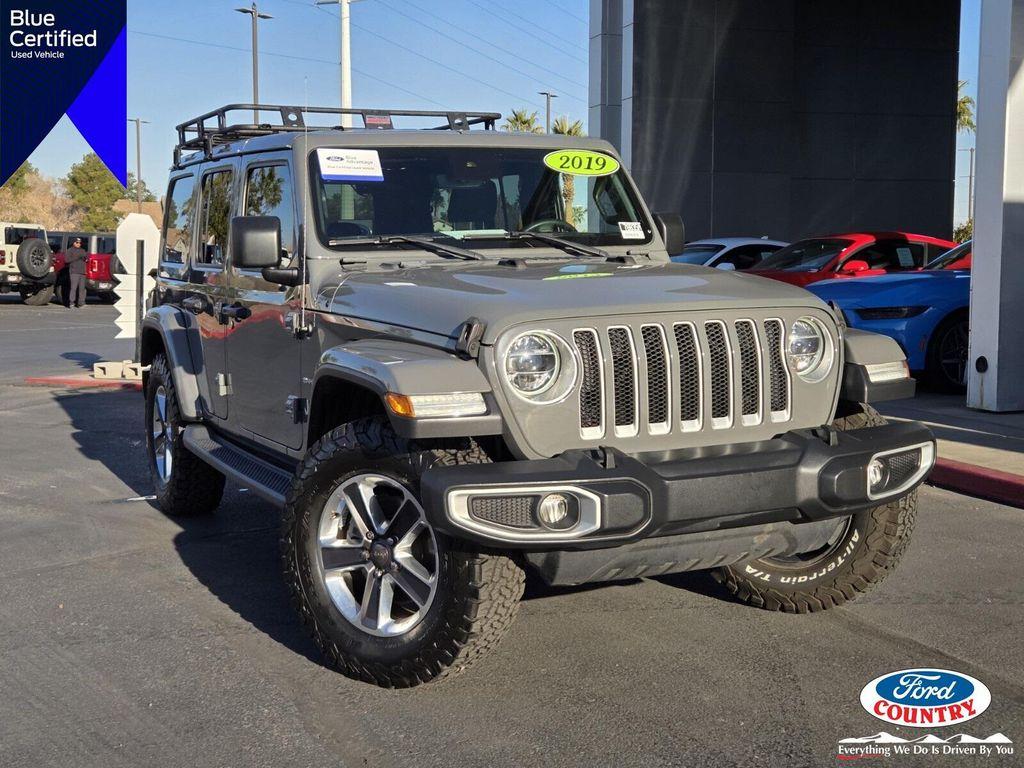 used 2019 Jeep Wrangler Unlimited car, priced at $23,998