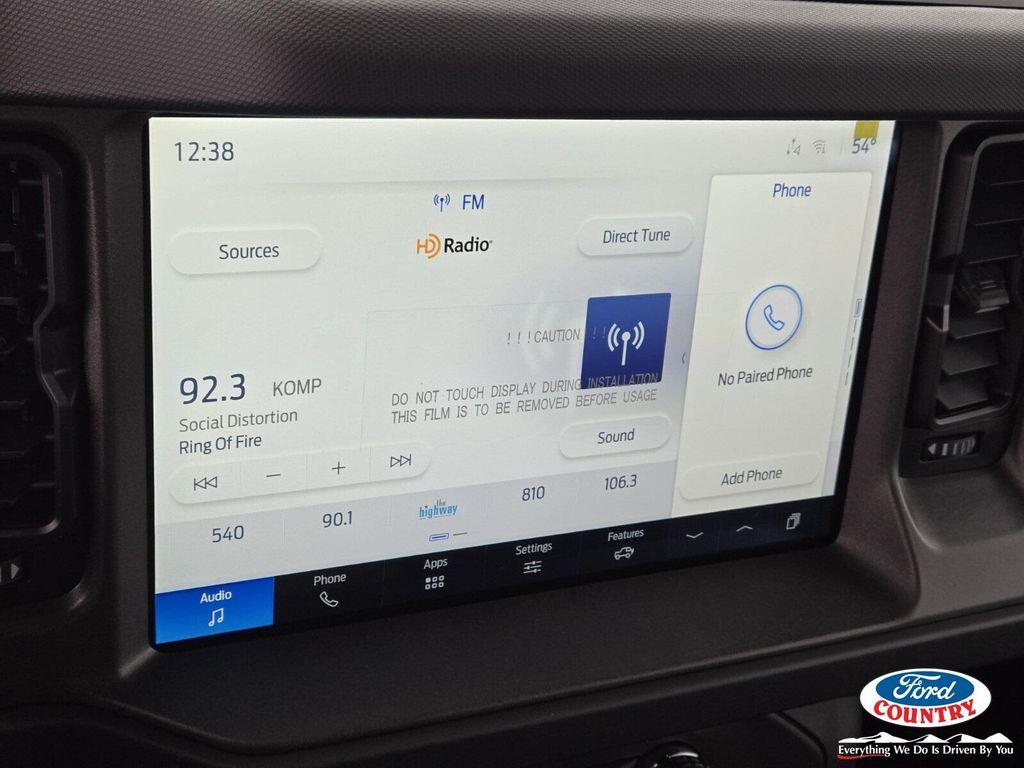 new 2025 Ford Bronco car, priced at $41,560