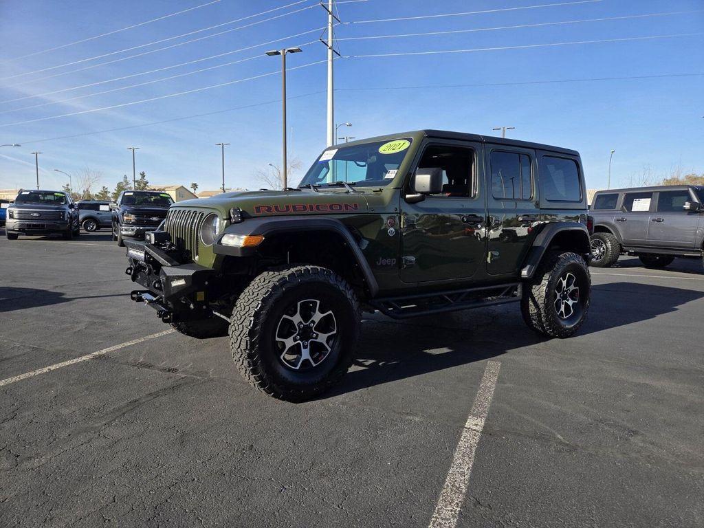 used 2021 Jeep Wrangler Unlimited car, priced at $33,998