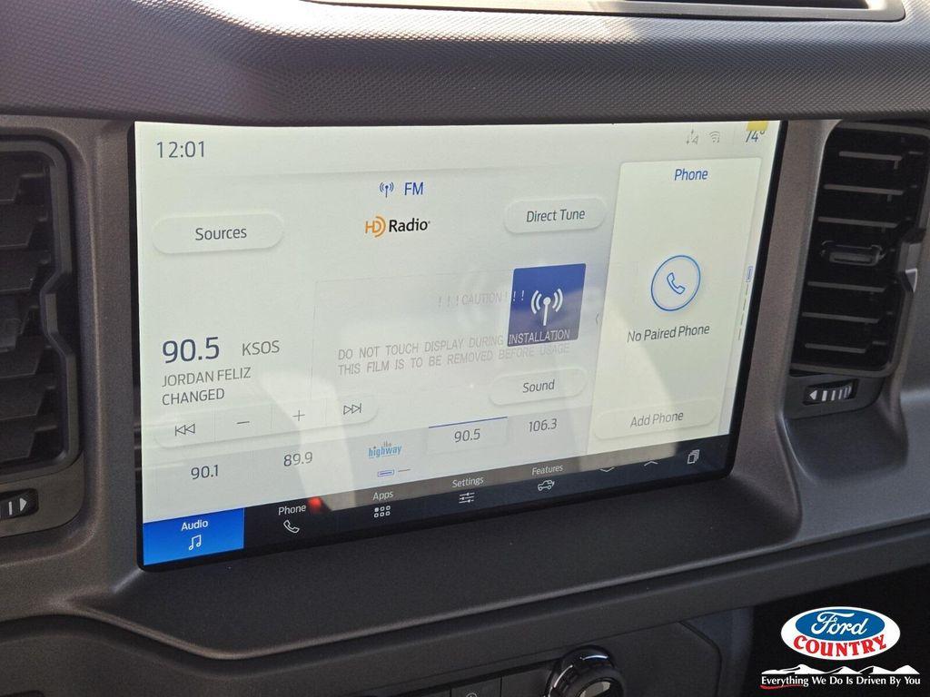 new 2025 Ford Bronco car, priced at $42,238