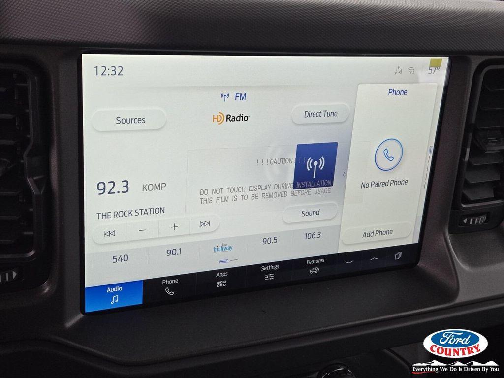 new 2025 Ford Bronco car, priced at $40,190