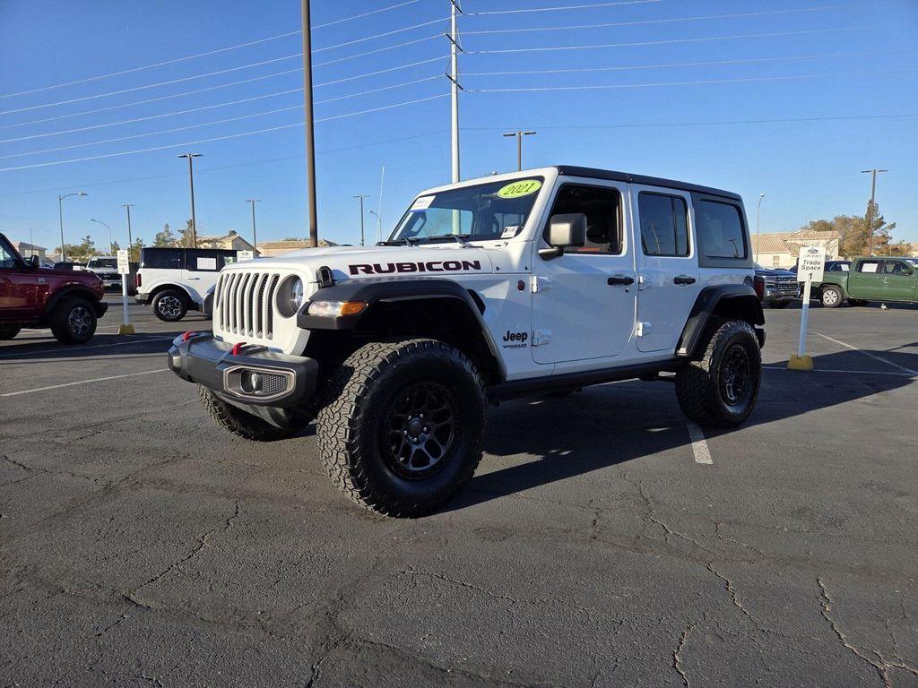 used 2021 Jeep Wrangler Unlimited car, priced at $36,880