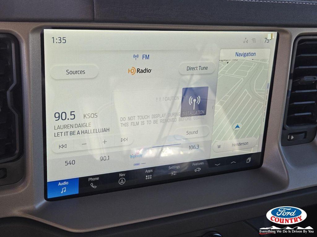 new 2025 Ford Bronco car, priced at $54,123