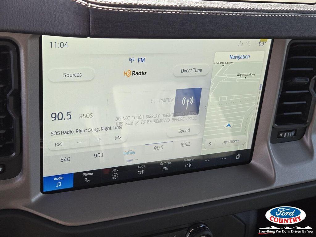 new 2025 Ford Bronco car, priced at $54,141