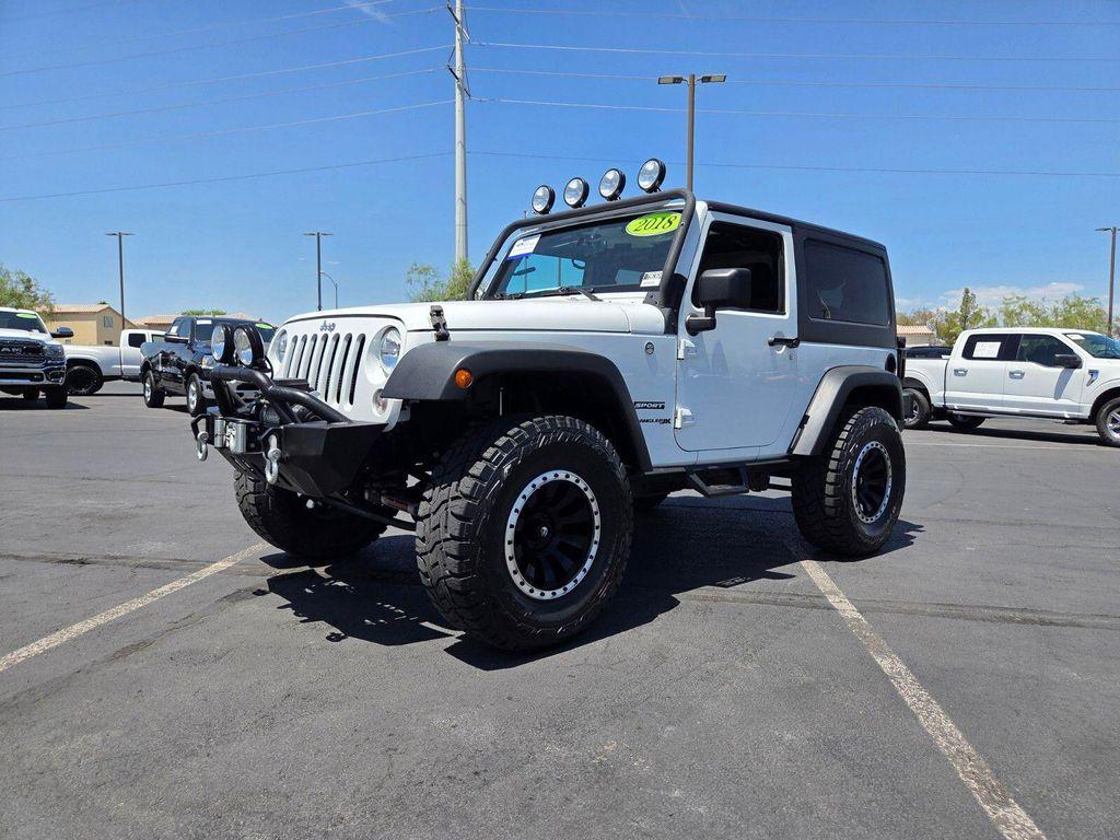 used 2018 Jeep Wrangler JK car, priced at $22,747
