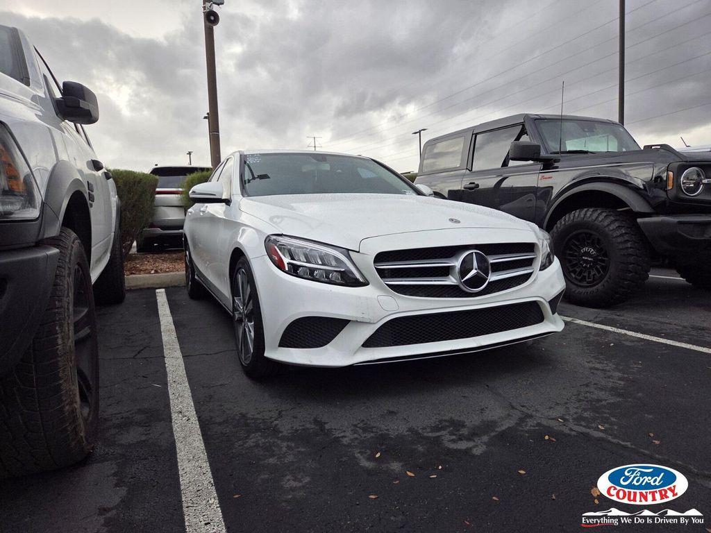 used 2019 Mercedes-Benz C-Class car, priced at $19,995