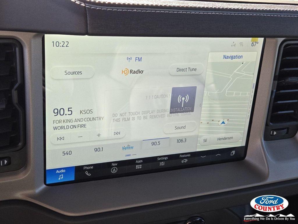 new 2025 Ford Bronco car, priced at $54,514