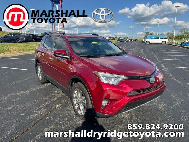 used 2018 Toyota RAV4 Hybrid car, priced at $23,231