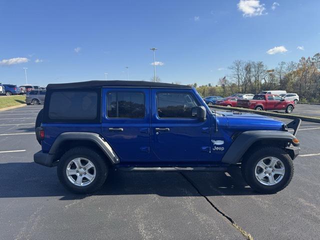 used 2019 Jeep Wrangler Unlimited car, priced at $19,323