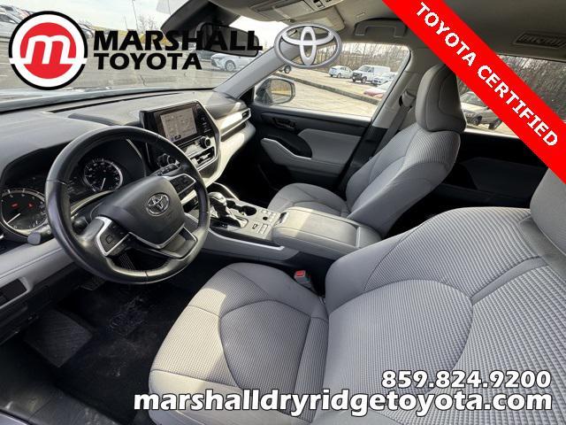 used 2024 Toyota Highlander car, priced at $33,396