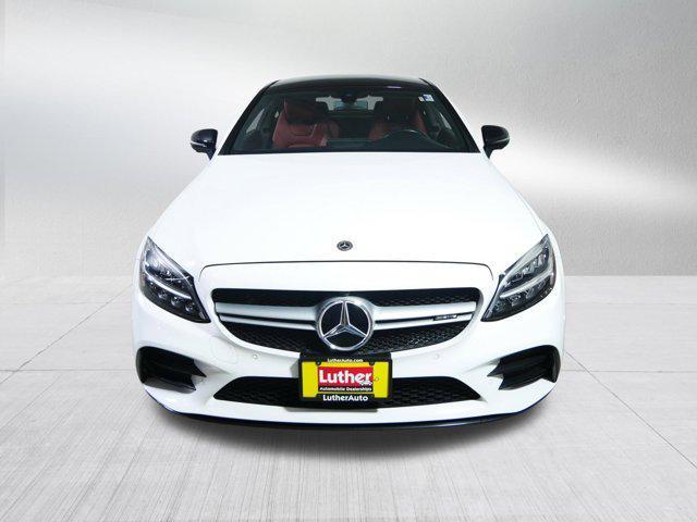 used 2021 Mercedes-Benz AMG C 43 car, priced at $41,346