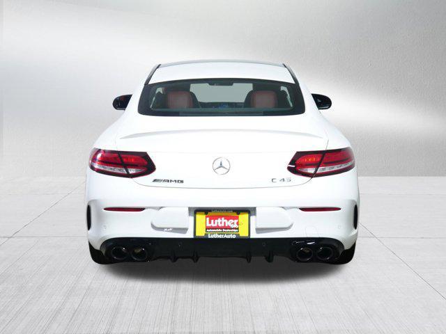 used 2021 Mercedes-Benz AMG C 43 car, priced at $41,346