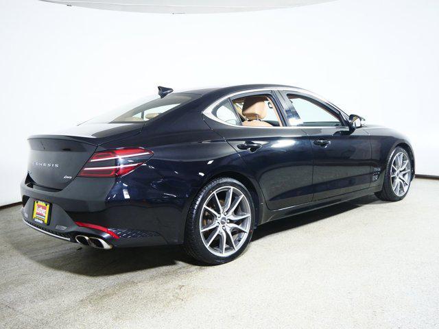 used 2022 Genesis G70 car, priced at $26,999