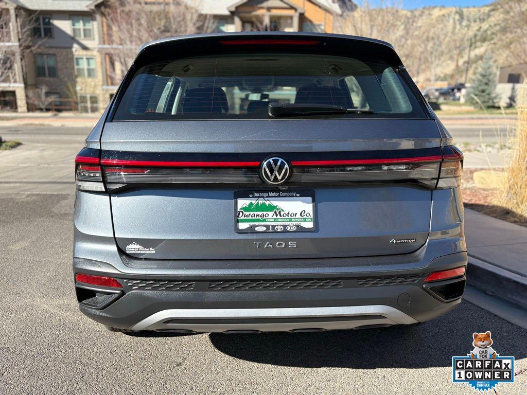used 2025 Volkswagen Taos car, priced at $21,451