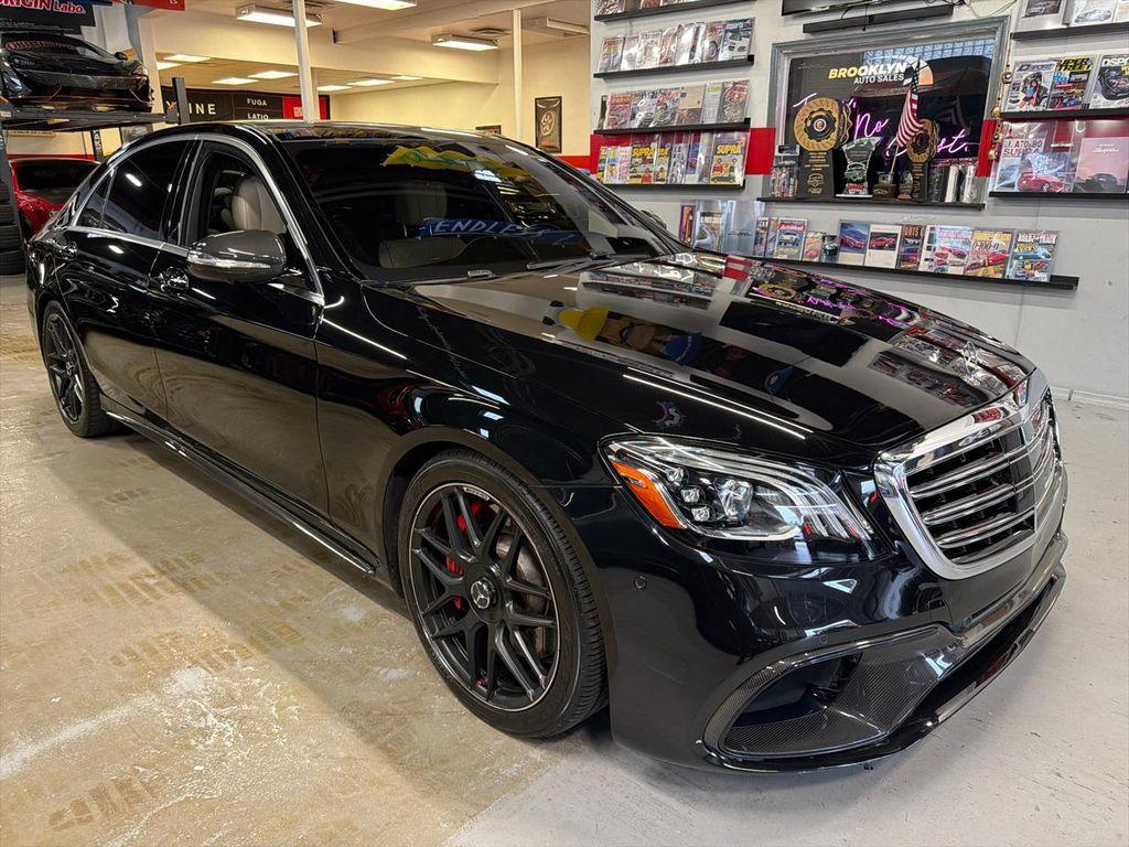 used 2018 Mercedes-Benz AMG S 63 car, priced at $67,999