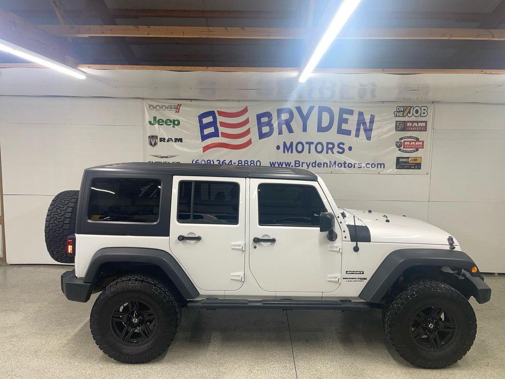 used 2018 Jeep Wrangler JK Unlimited car, priced at $21,806