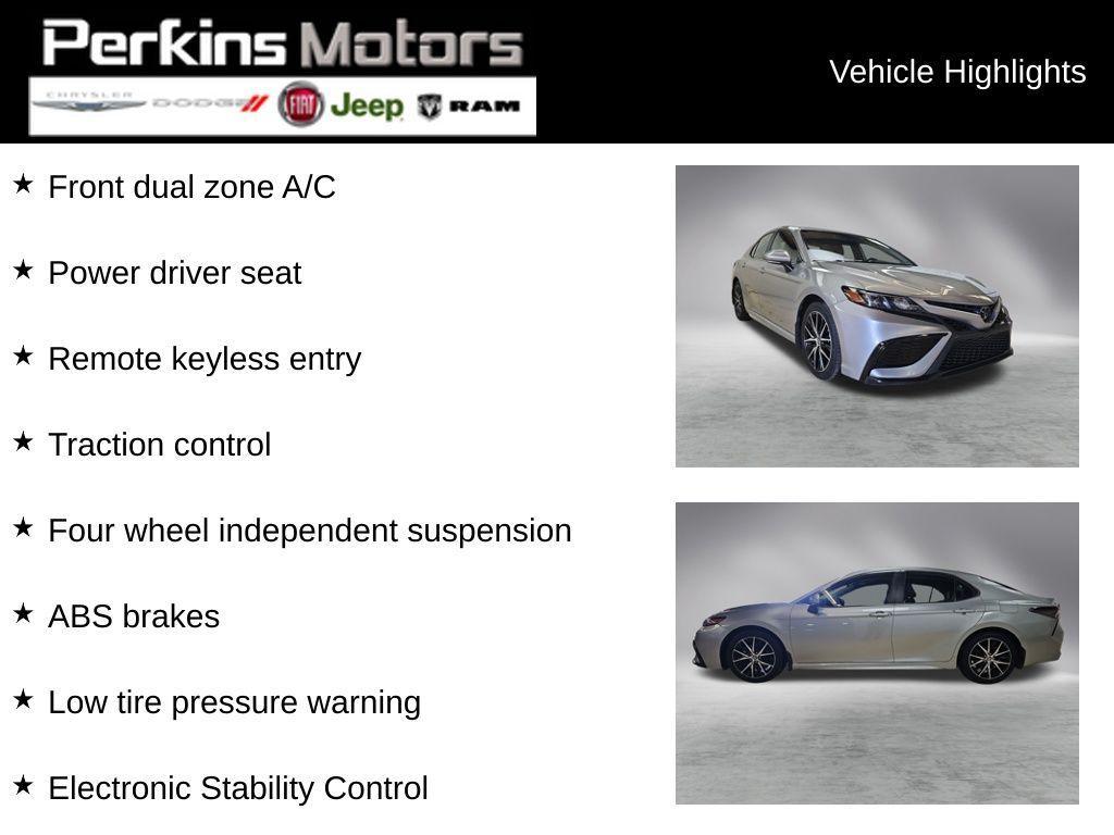 used 2024 Toyota Camry car, priced at $25,993