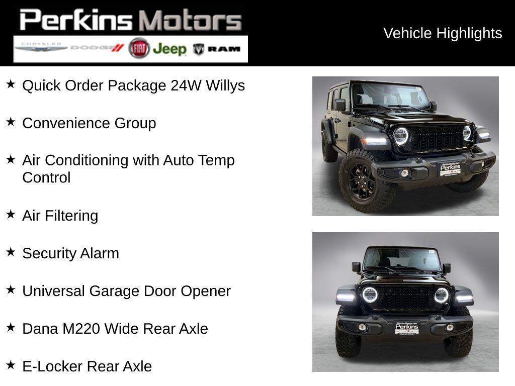 new 2026 Jeep Wrangler car, priced at $50,327