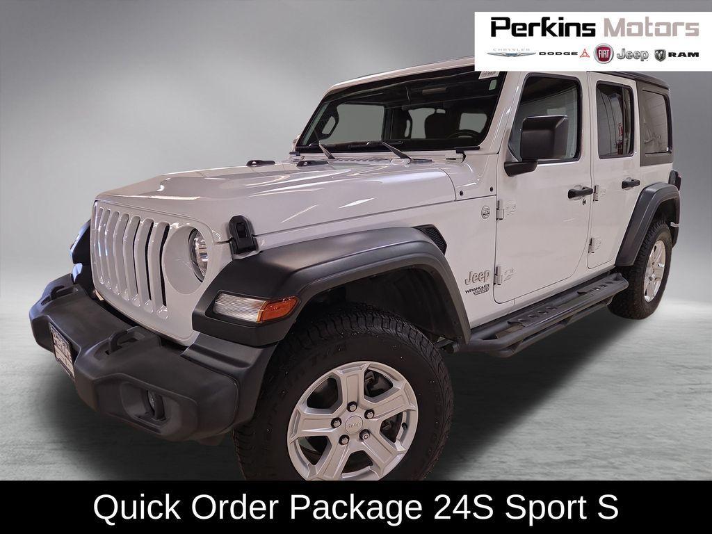 used 2020 Jeep Wrangler Unlimited car, priced at $27,000