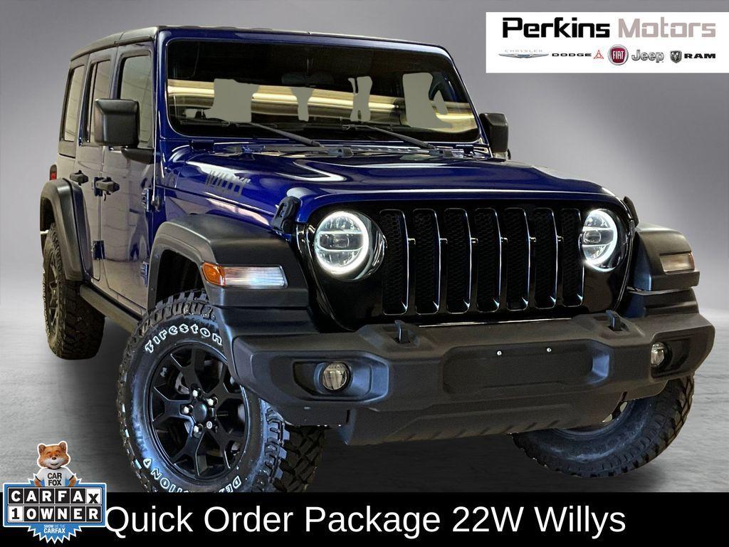 used 2020 Jeep Wrangler Unlimited car, priced at $20,650