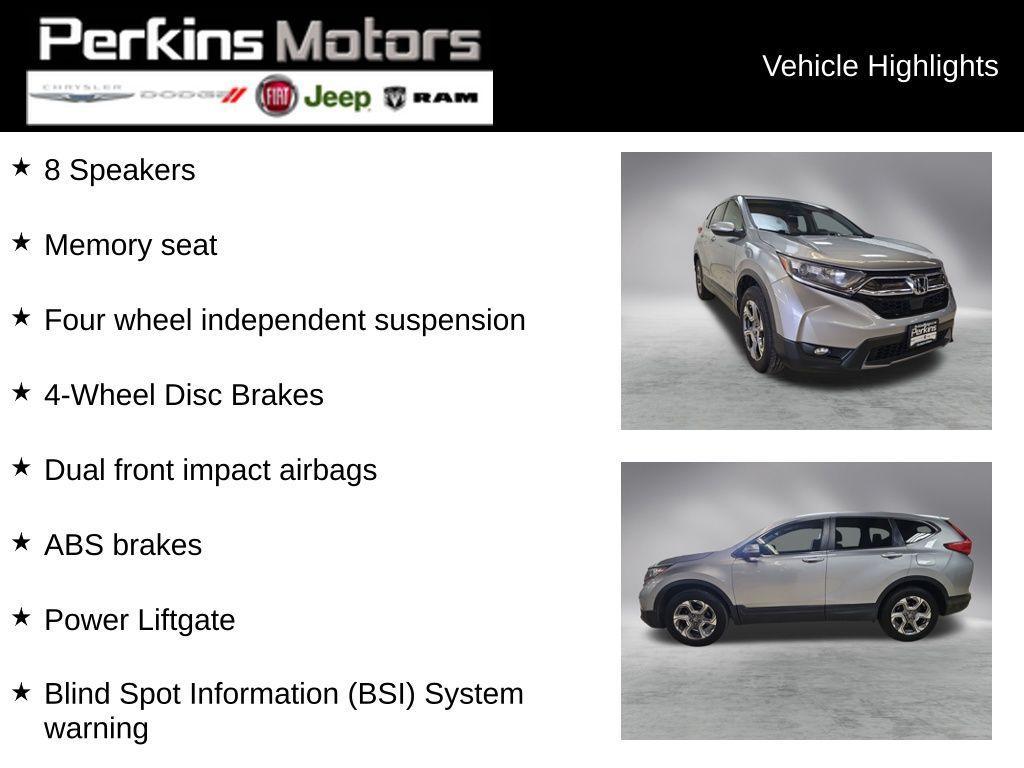 used 2017 Honda CR-V car, priced at $15,569