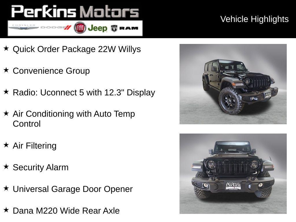 new 2026 Jeep Wrangler car, priced at $48,862