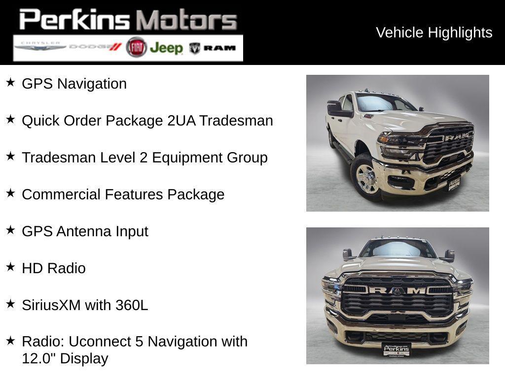 new 2026 Ram 2500 car, priced at $56,761