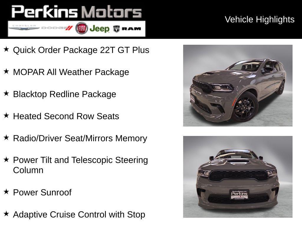 new 2026 Dodge Durango car, priced at $50,063