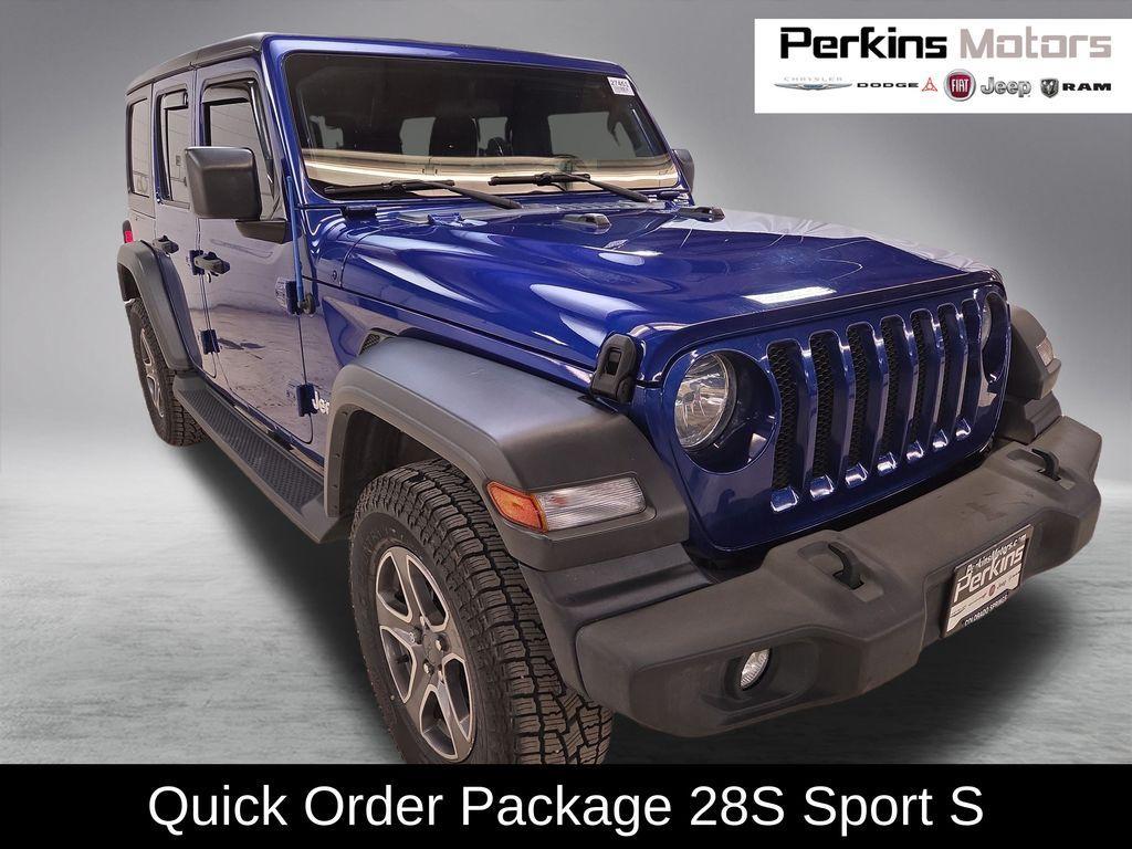 used 2018 Jeep Wrangler Unlimited car, priced at $24,837