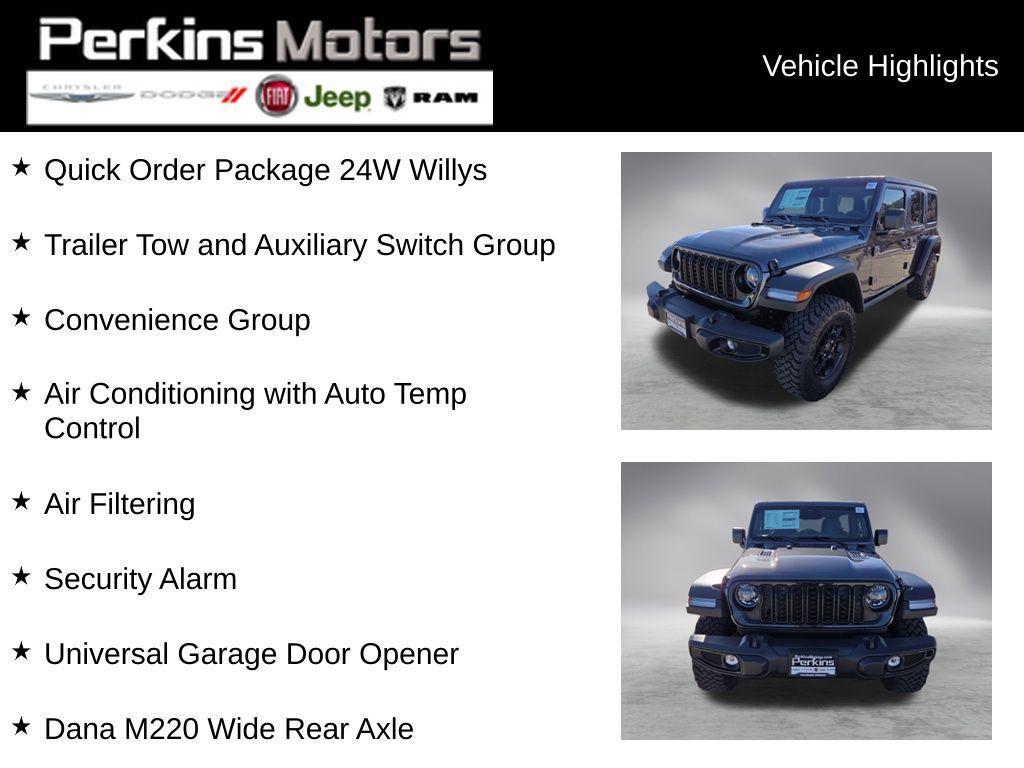 new 2026 Jeep Wrangler car, priced at $48,467