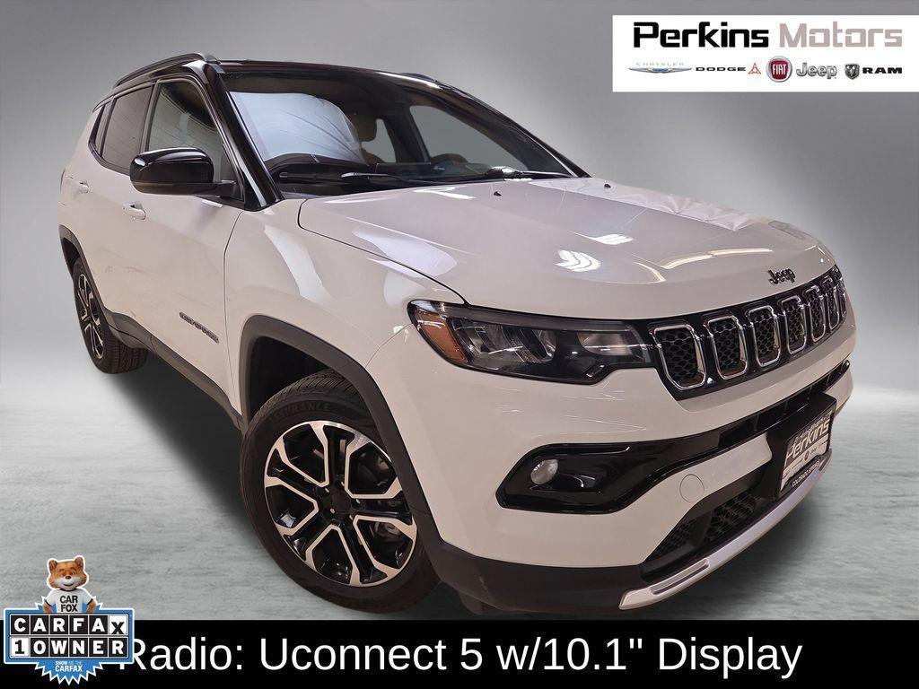 used 2024 Jeep Compass car, priced at $21,402