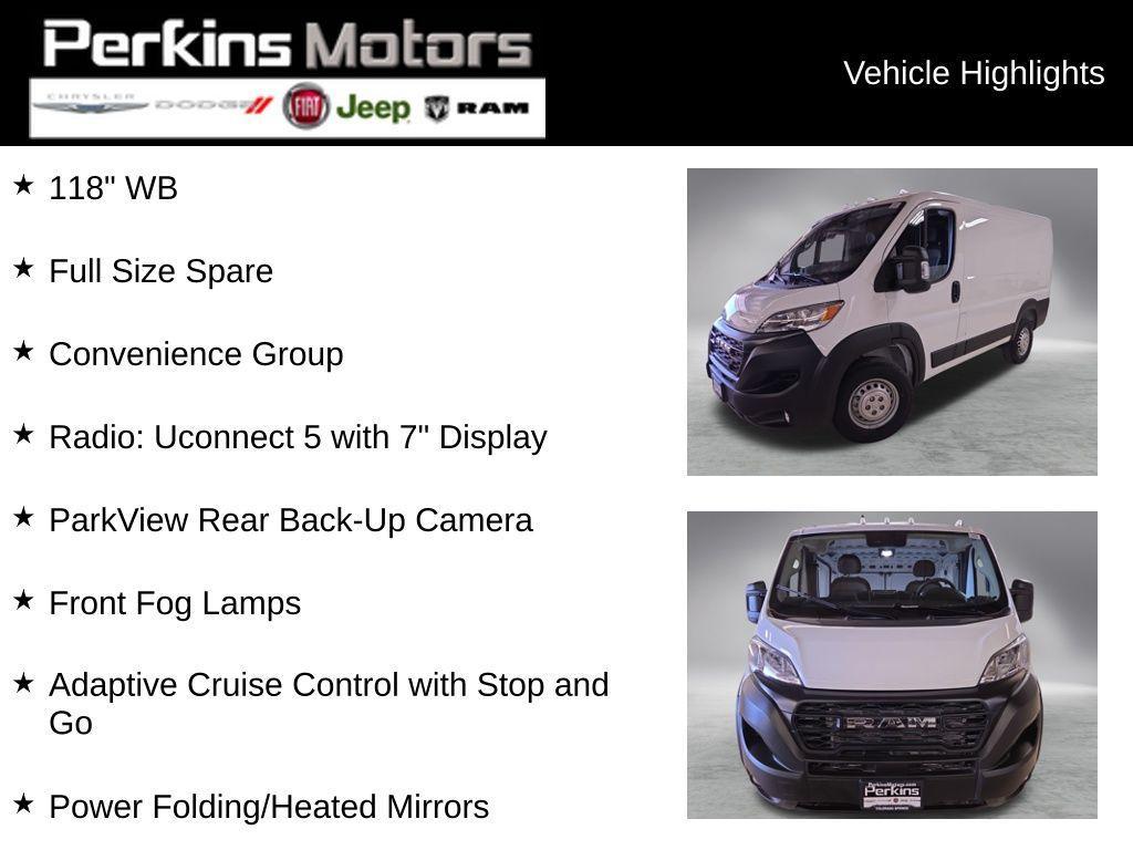 new 2026 Ram ProMaster 1500 car, priced at $45,979
