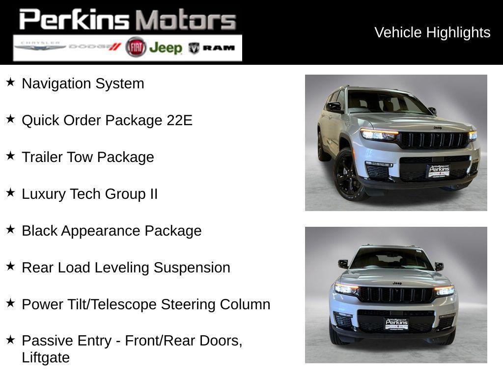 new 2025 Jeep Grand Cherokee L car, priced at $48,784