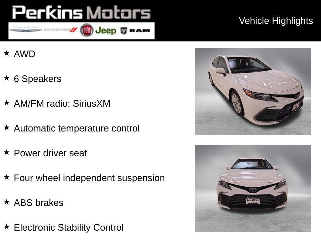 used 2023 Toyota Camry car, priced at $22,916