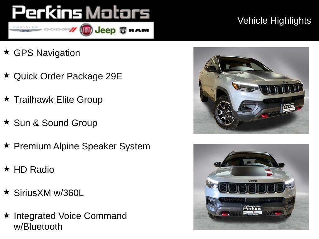 new 2025 Jeep Compass car, priced at $33,560