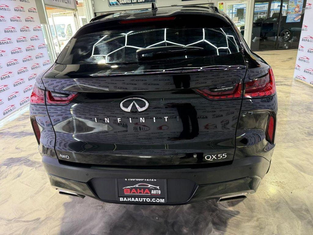 used 2025 INFINITI QX55 car, priced at $44,795